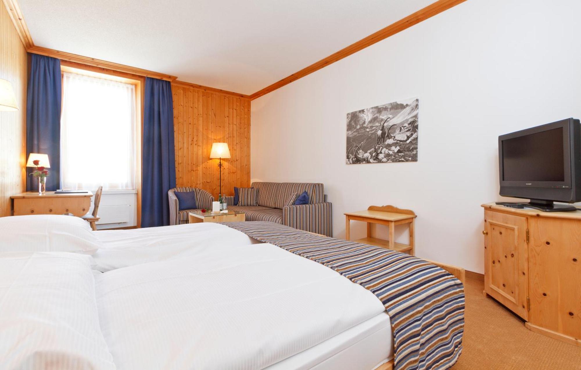 Edelweiss Swiss Quality Hotel Sils Maria Rom bilde