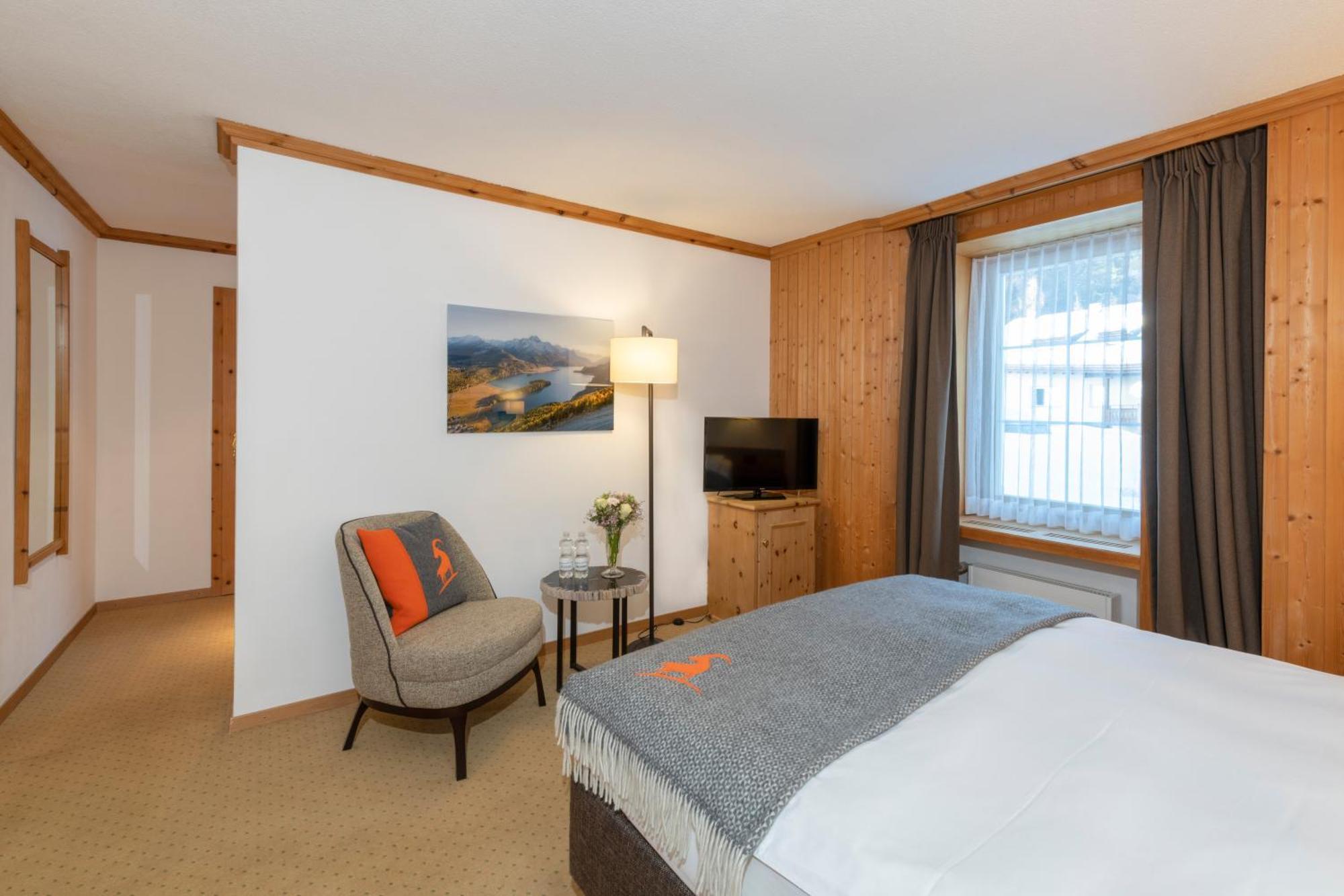Edelweiss Swiss Quality Hotel Sils Maria Rom bilde